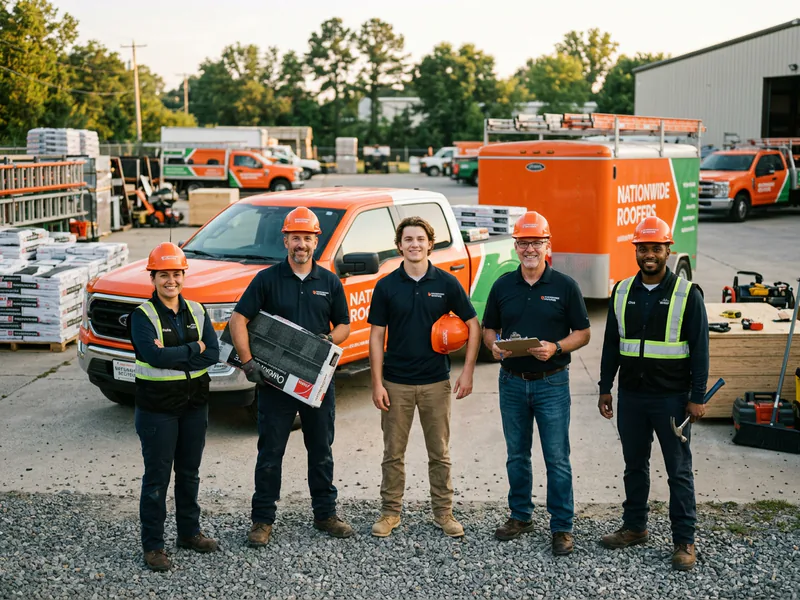 Natiowide Roofers - roof installation in Harrisburg near me